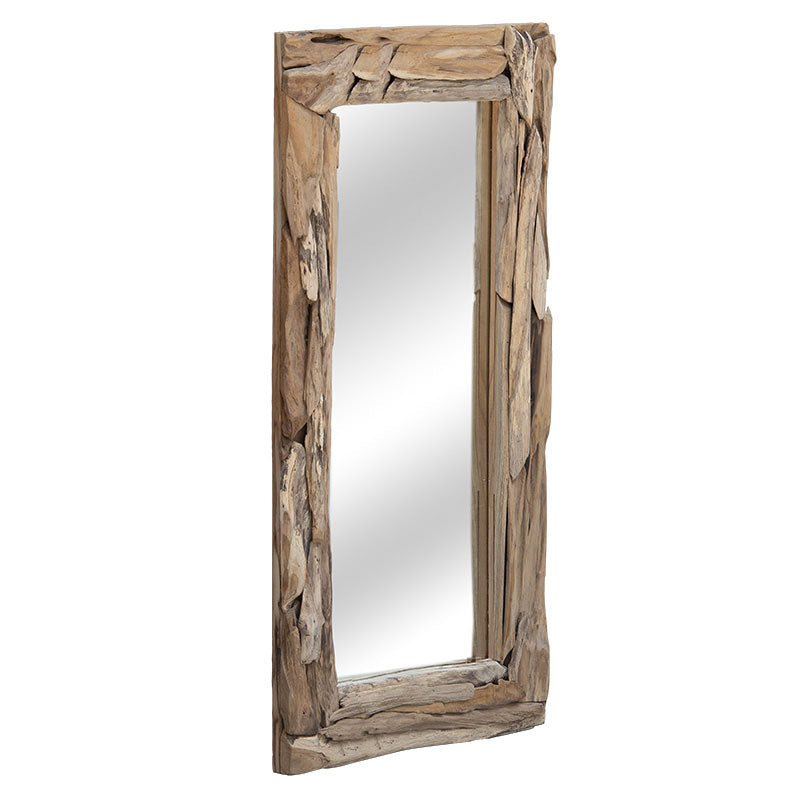 Mirror Areli pakoworld solid wood natural 80x6x150cm