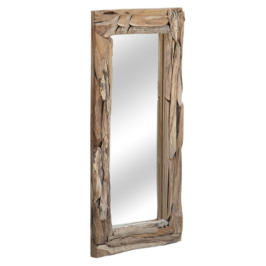 Mirror Areli pakoworld solid wood natural 80x6x150cm