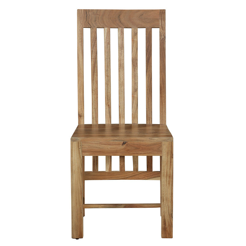 Chair Celine pakoworld solid wood acacia walnut