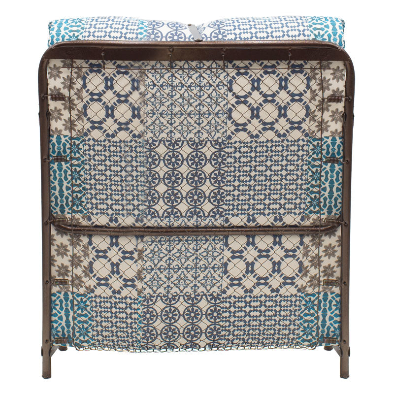 Daxel pakoworld metal bed frame with 6cm mattress 180x80cm