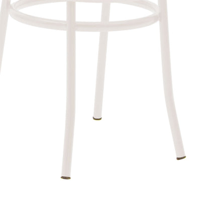 Vienna chair pakoworld pe rattan beige-metal ecru