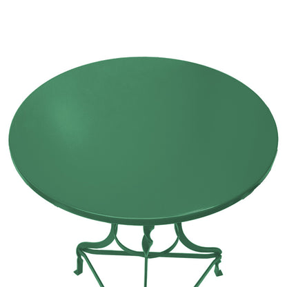 Table Noah pakoworld metallic green D70x72cm