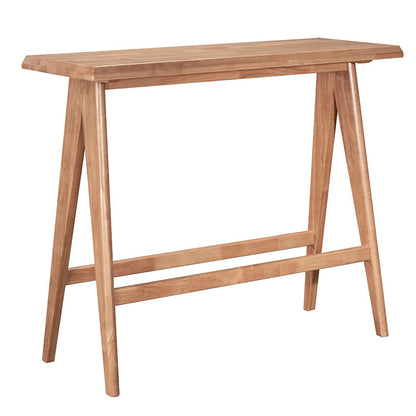 Dining set Winslow Ι set 7pieces rubberwood light walnut 120x45x100cm