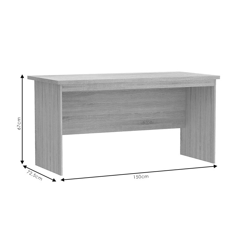 Commercial desk Payton pakoworld sonoma 150x72.5x76cm