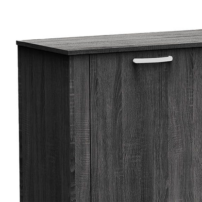 Buffet Kinley pakoworld grey-wenge 210x40x82cm