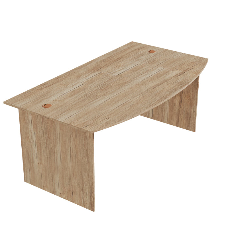 Work desk Anze natural melamine 180x93.5x75cm