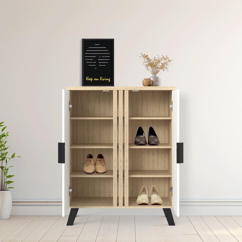 Shoe cabinet Shoby white-sonoma 70.5x30x91cm