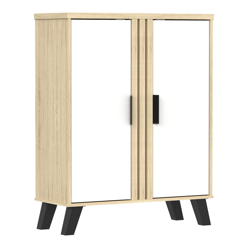 Shoe cabinet Shoby white-sonoma 70.5x30x91cm