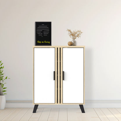 Shoe cabinet Shoby white-sonoma 70.5x30x91cm