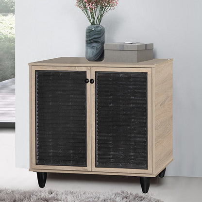 Shoe cabinet Ronan pakoworld natural 70.5x35x.66cm