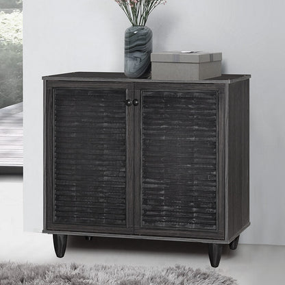 Shoe cabinet Ronan pakoworld wenge 70.5x35x.66cm