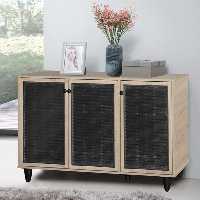 Shoe cabinet Ronan pakoworld natural 105x35x.66cm