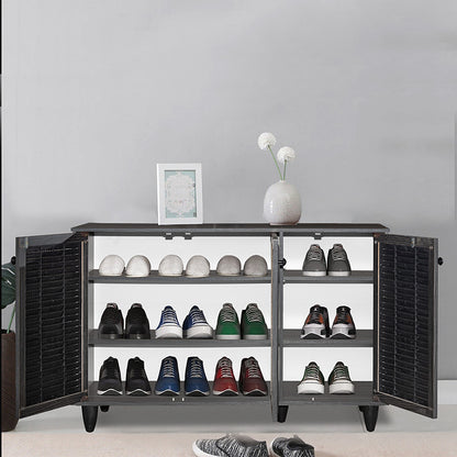 Shoe cabinet Ronan pakoworld wenge 105x35x.66cm