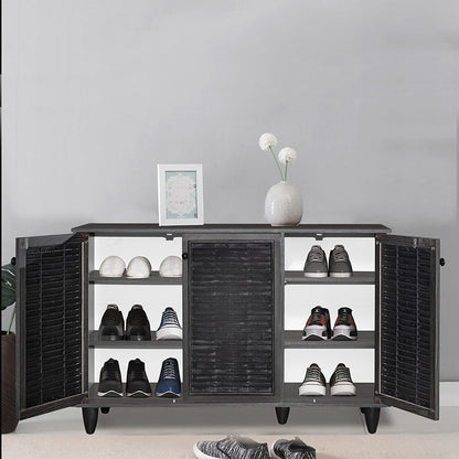 Shoe cabinet Ronan pakoworld wenge 105x35x.66cm