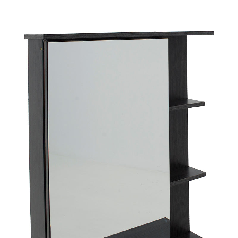 Dressing table with mirror Zelia pakoworld in wenge eo colour 60x40.5x151cm