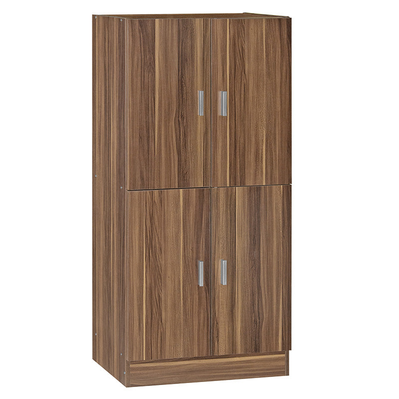 Shoe cabinet Felicity pakoworld walnut 60x32x127cm