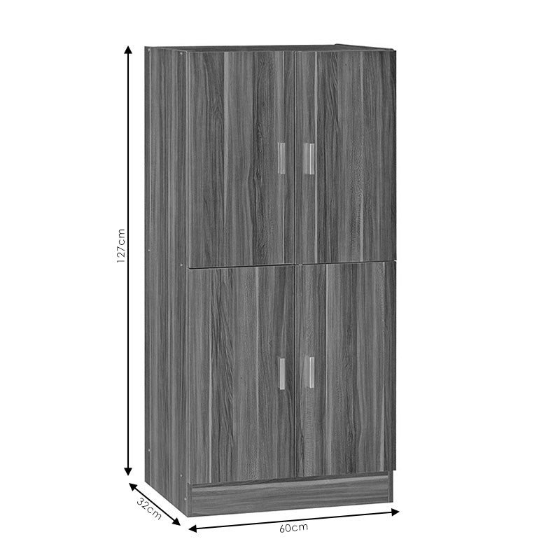 Shoe cabinet Felicity pakoworld wenge eo 60x32x127cm