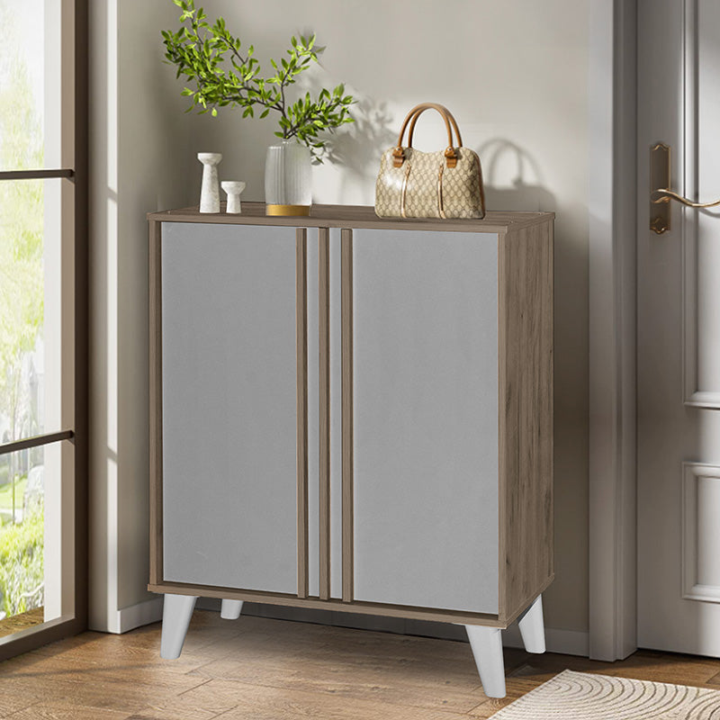 Shoe cabinet Milana pakoworld sonoma rw-anthracite 74x38x95cm