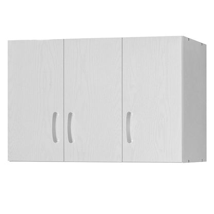 Cabinet Zelia pakoworld 3 doors white 90x42x60cm