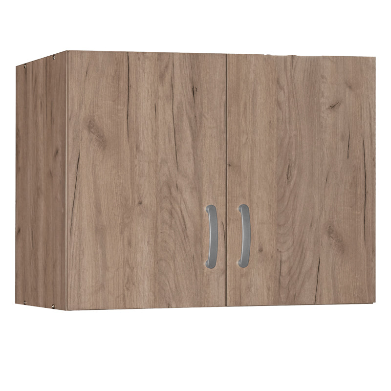 2 door wardrope and cabinet Zelia pakoworld natural 79x42x240cm