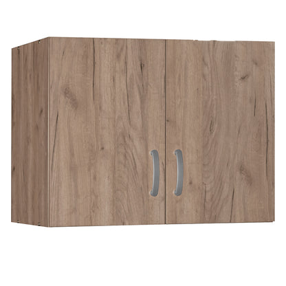 2 door wardrope and cabinet Zelia pakoworld natural 79x42x240cm