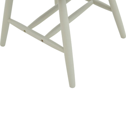 Larus pakoworld natural wood rubberwood anthracite chair-white 50x49x90cm