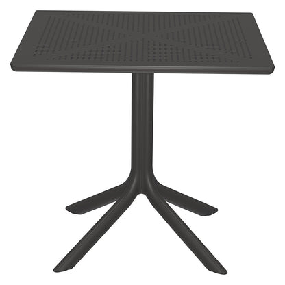 Groovy pakoworld PP table in anthracite color 80x80x74.5cm