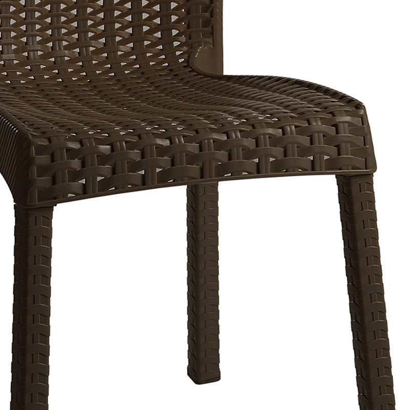 Chair Confident pakoworld PP color dark brown