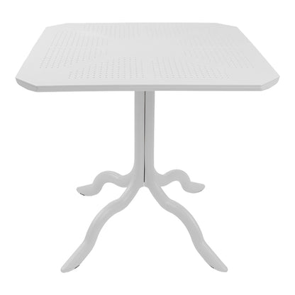Icon pakoworld PP table in white color 80x80x74.5cm