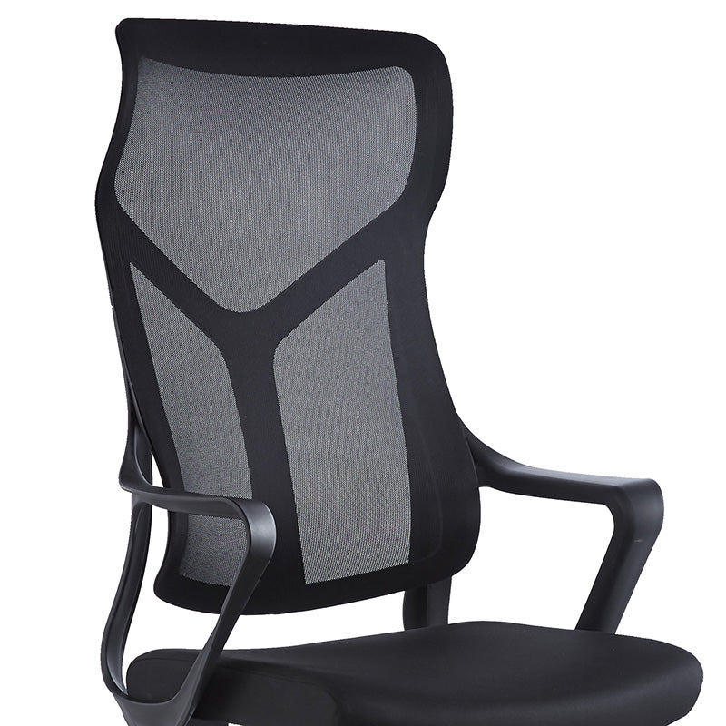 Manager office chair Flexibility pakoworld with fabric mesh in black colour
