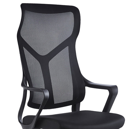Manager office chair Flexibility pakoworld with fabric mesh in black colour