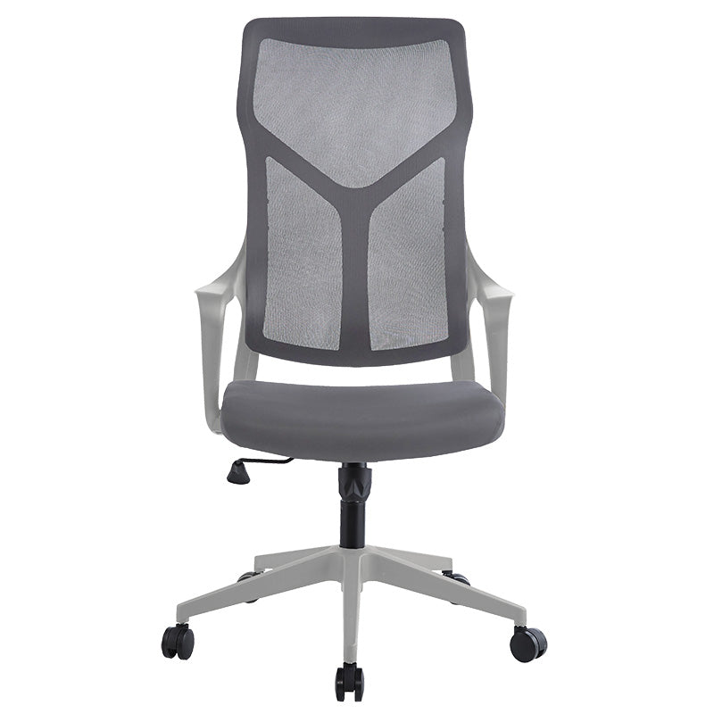 Manager office chair Flexibility pakoworld with fabric mesh in grey colour