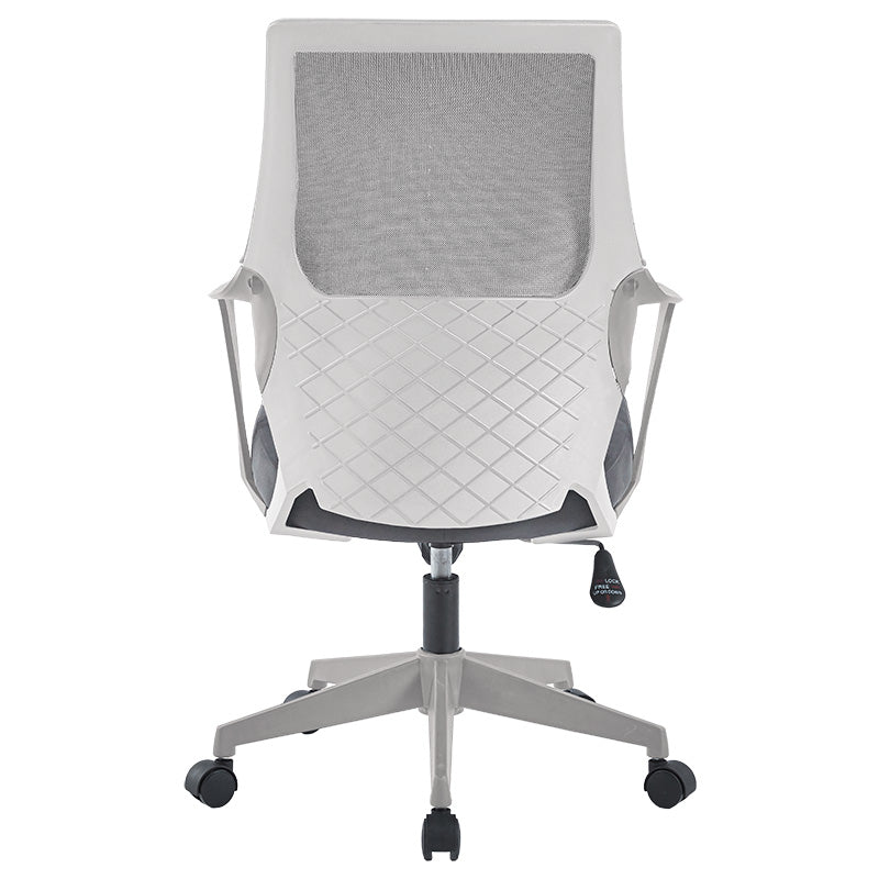 Office chair Fragrant pakoworld with fabric mesh in grey colour