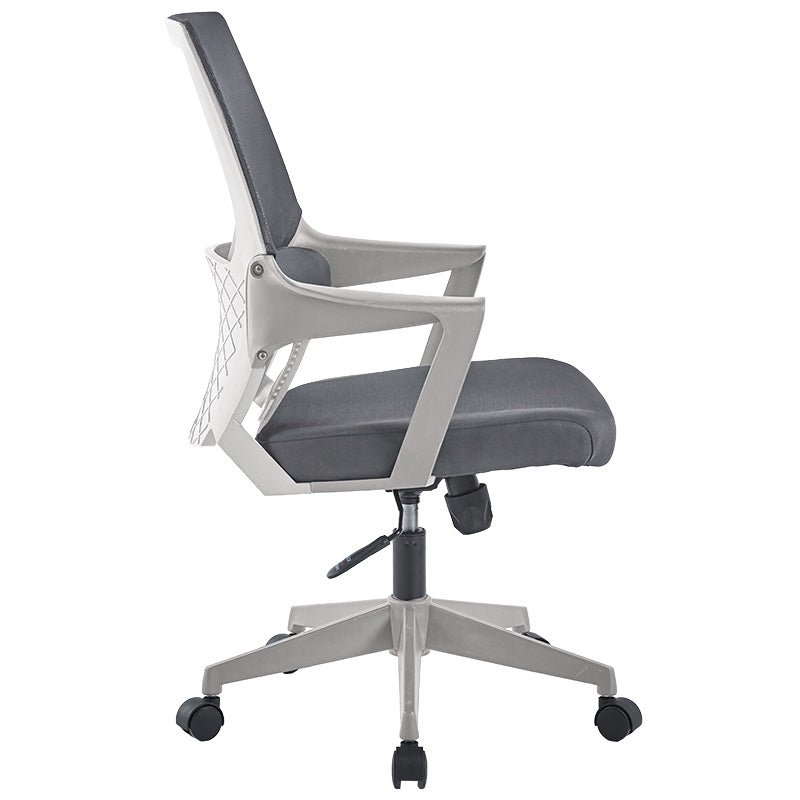Office chair Fragrant pakoworld with fabric mesh in grey colour