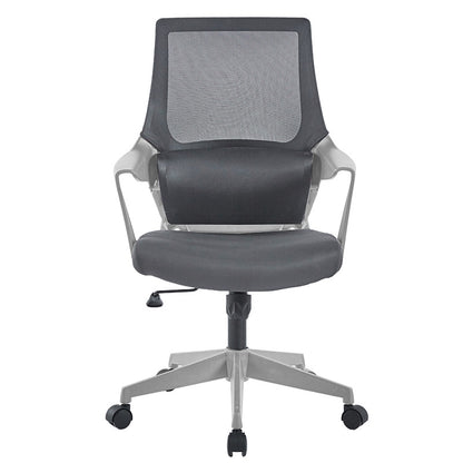 Office chair Fragrant pakoworld with fabric mesh in grey colour