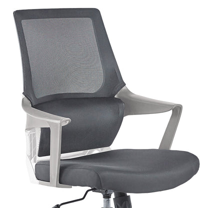 Office chair Fragrant pakoworld with fabric mesh in grey colour