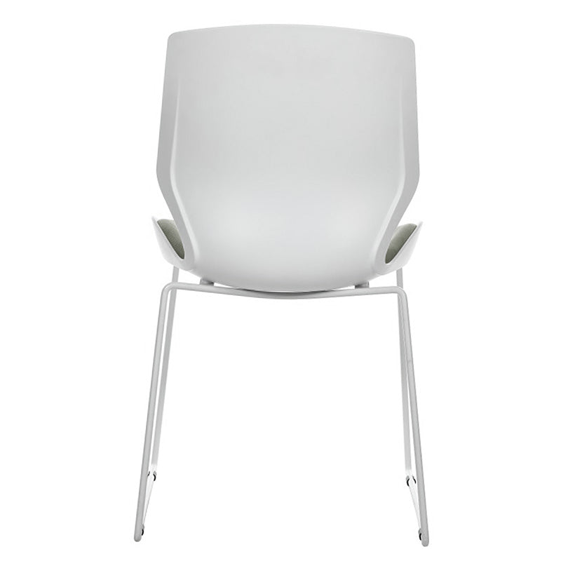 Visitor office chair Genuine PP white-grey