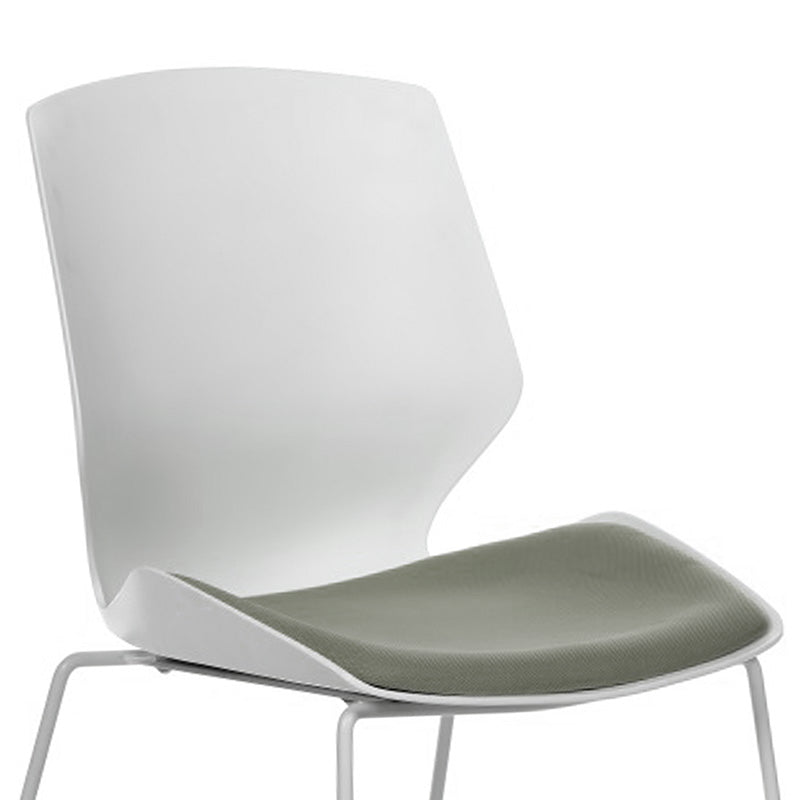 Visitor office chair Genuine PP white-grey