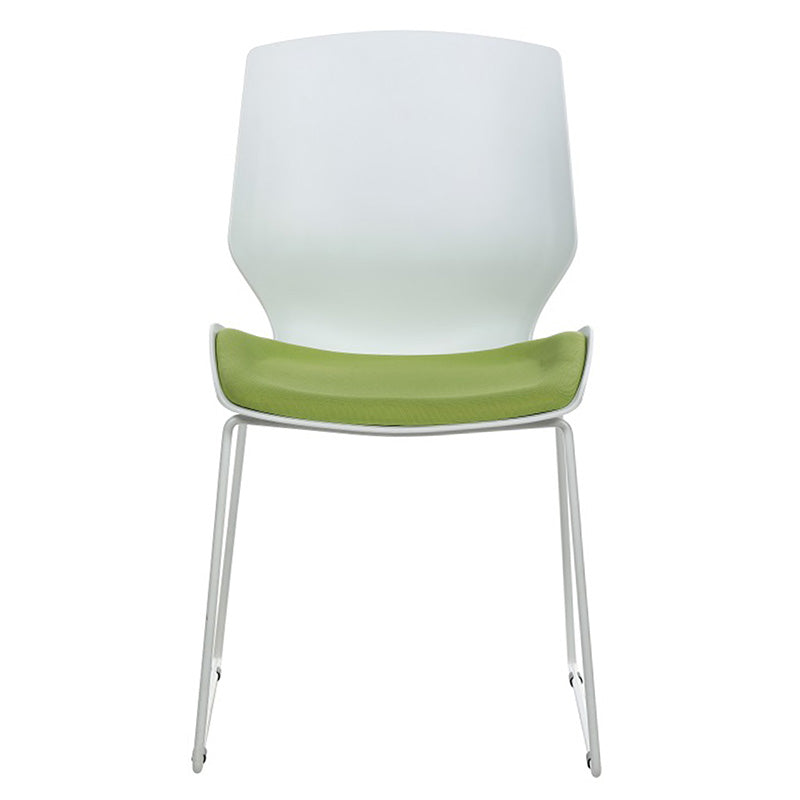 Visitor office chair Genuine pakoworld PP white-green