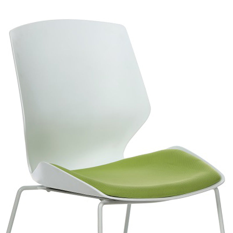 Visitor office chair Genuine pakoworld PP white-green