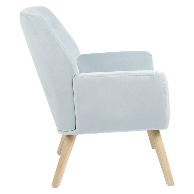 Armchair Likable pakoworld velvet veraman-natural 67x89x86cm