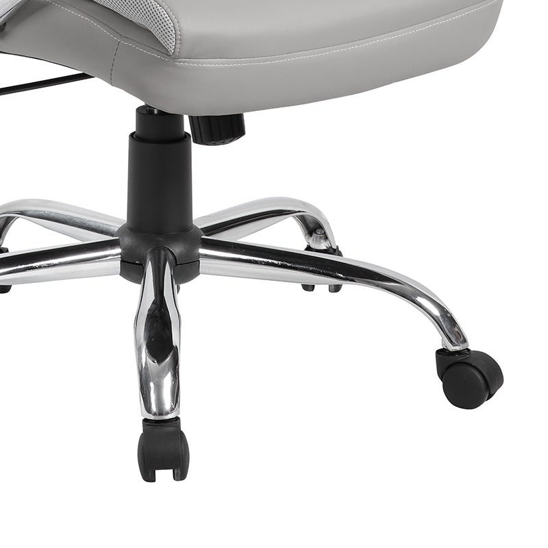 Office chair manager Beta pakoworld pu-mesh grey