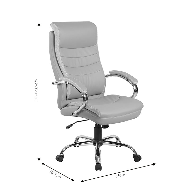 Office chair manager Beta pakoworld pu-mesh grey