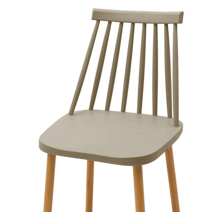 Bar stool Aurora pakoworld PP mocha-natural