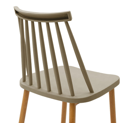 Bar stool Aurora pakoworld PP mocha-natural