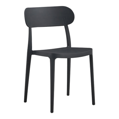 Chair Amvroan pakoworld with UV protection anthracite pp 51x49x79.5cm