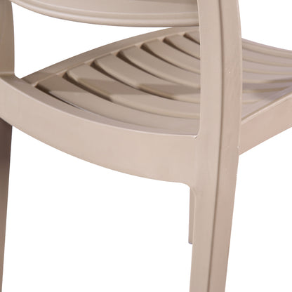 Armchair Gerko pakoworld with UV protection cappuccino pp 57x46x83cm