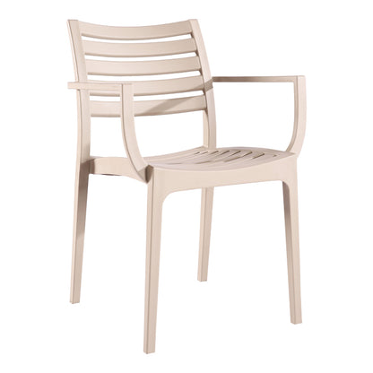 Armchair Gerko pakoworld with UV protection cappuccino pp 57x46x83cm