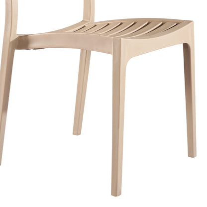 Gerko pakoworld chair with UV protection cappuccino pp 57x46x83cm