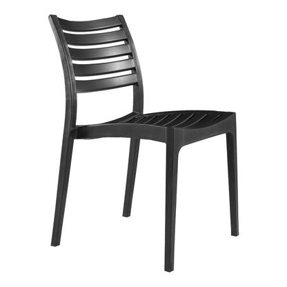 Gerko pakoworld chair with UV protection black pp 57x46x83cm